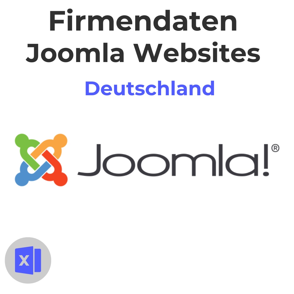 Joomla Websites aus Deutschland Liste