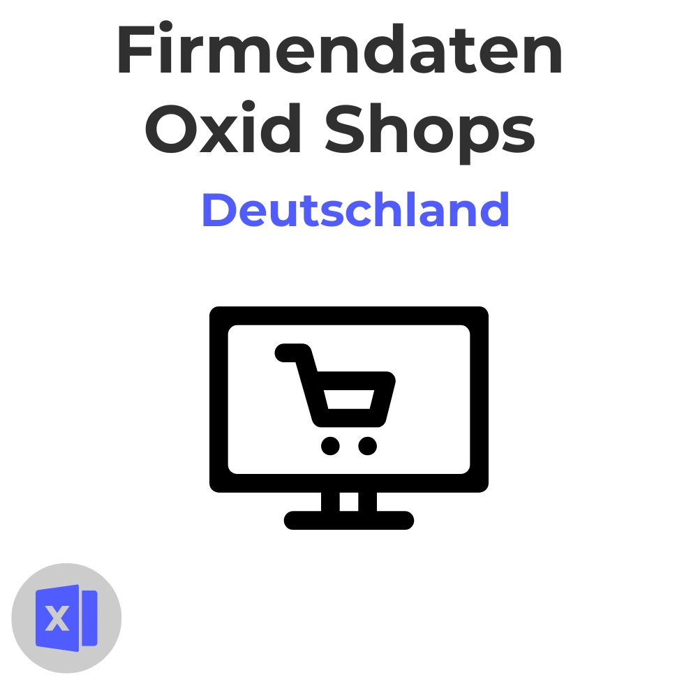 Oxid Shops aus Deutschland Liste